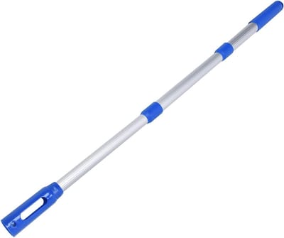 Telescopische Aluminium Poolsteel voor Professionele Reiniging, Verstelbare Lengte tot 88 cm, Ideaal voor Zwembadaccessoires en Huishoudelijk Gebruik