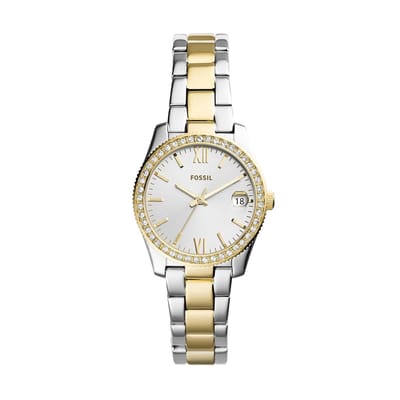 Fossil Scarlette Mini ES4319 Dameshorloge 32 mm - Zilverkleurig