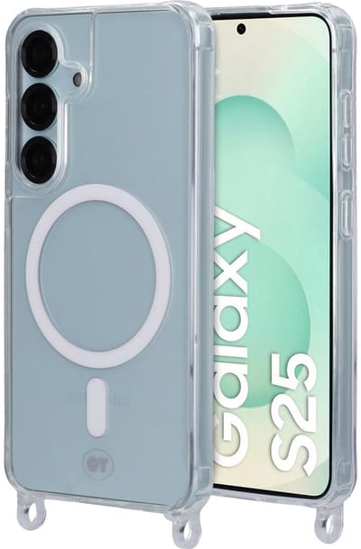 Casetastic Base Case geschikt voor geschikt voor MagSafe Compatible Samsung Galaxy S25 Clear