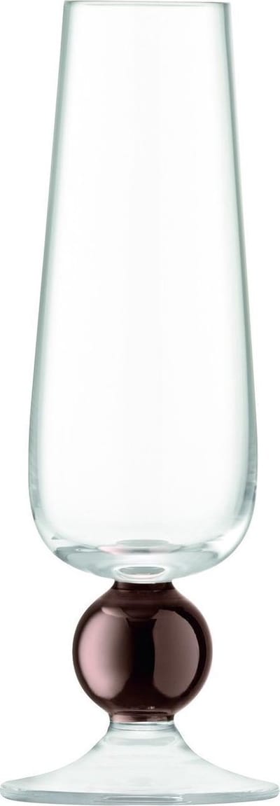 L.S.A. - Oro Champagneglas 230 ml Set van 2 Stuks - Glas - Koper