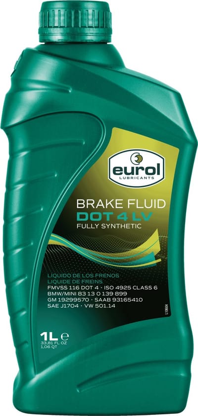 Eurol Remvloeistof DOT 4 LV - 1L