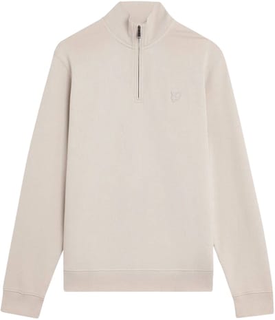 Lyle & Scott - Trui Beige Lyle&scott Superfine Quarter Zip Sweaters Beige Ml2258ton