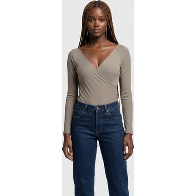& Other Stories Speed Nomi Body Khaki Größe: M | Longsleeves Outlet | Damen | Braun