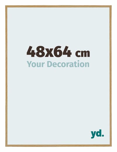 Your Decoration - Fotolijst 48x64 cm - Kunststof - Beuken Licht - Evry
