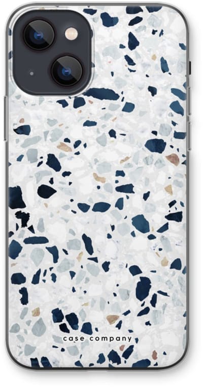 Case Company® - Hoesje geschikt voor iPhone 13 mini hoesje - Terrazzo N°1 - Soft Cover Telefoonhoesje - Bescherming aan alle Kanten en Schermrand