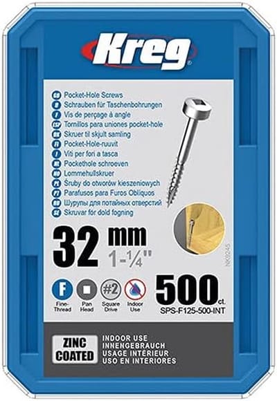 Houtschroeven - Bevestigingsmateriaal - Meubels Maken - Zelftappende Tip - 500 Stuks - Zilver