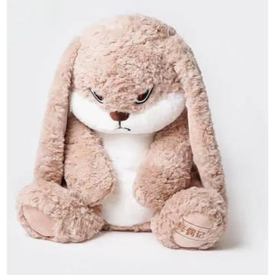 42CM Boos Konijn Groot Formaat Lange Oor Pluche Speelgoed Schattig Dier Pluche Pop Kawaii Zacht Knuffelmodel Kamerdecoratie Verjaardagscadeaus 42cm