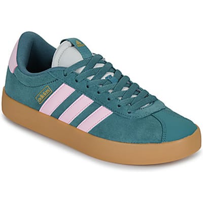 Adidas VL Court Sneakers Dames - Groen - Maat 38 2/3 - Leer