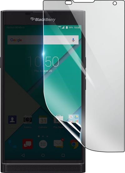 3mk, Geschikt voor Blackberry Priv, Schokbestendige Hydrogel Screenprotector, Transparant