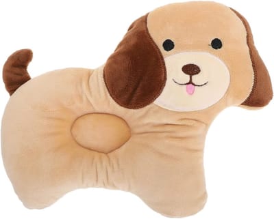 Draagbaar Cartoon Hondenvorm Kussen voor Honden - Comfortabel Slapen met Veilig Pluche Materiaal en Schattig Ontwerp