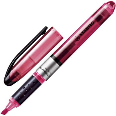 STABILO NAVIGATOR - Markeerstift - Markeert Tot De Laatste Druppel - Roze - per stuk