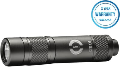 Oceama Guppy 2 - Duiklamp - Zaklamp voor onderwater - LED 1200 Lumen - Grijs