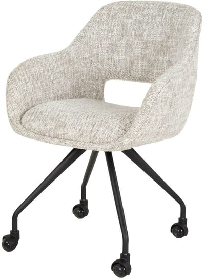Luxe Eetkamerstoel met Armleuning Set van 2 - Eetkamer Stoelen - Industriële Stoel - Eettafelstoel / Keukenstoel - Eetgroep voor 2 personen - Eetstoelen 2 set - Eet Stoelen