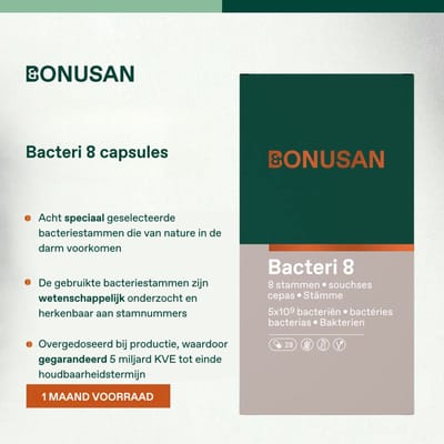 Bonusan Bacteri 8 Capsules 28