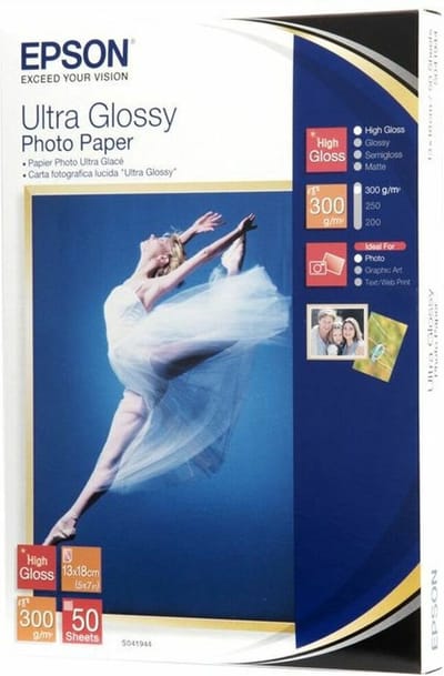Epson C13S041944BH Fotopapier Ultra - 13x18cm / 50 vellen
