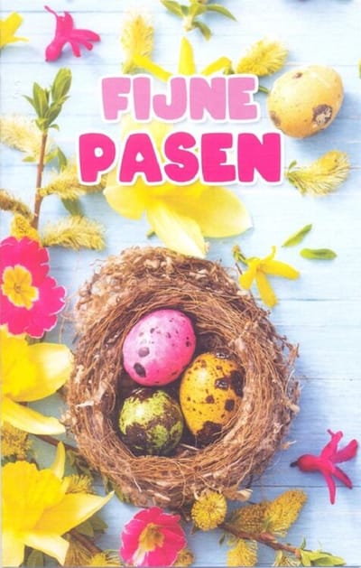 Wenskaart Fijne Paasdagen - Gratis verzonden - D14478