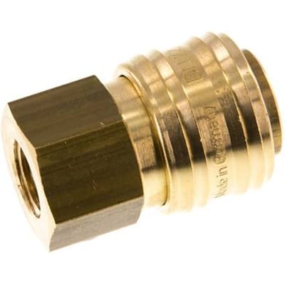 Messing DN 7.2 (Euro) Luchtkoppeling Snelkoppeling G 1/4 inch Binnendraad