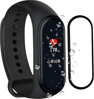 Strap-it Screen protector PMMA - Full cover protector geschikt voor Xiaomi Mi Band 3 / Mi Band 4