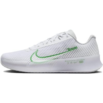 NikeCourt Air Zoom Vapor 11 HC Wit Kelly Groen Heren Sneakers DR6966-102 40.5 white