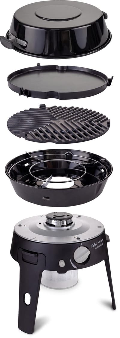 CADAC Dometic - Safari Chef 30 HP Deluxe - Compacte 4-in-1 outdoor gasbarbecue