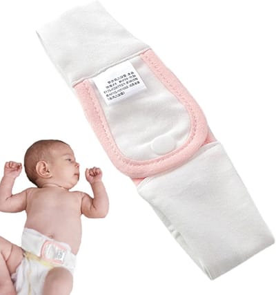 Baby Luierriem - Luiergesp Luierklem - Luiers Vastzetten - Bredere Drukverdeling - 11 x 62 x 201 cm - Roze