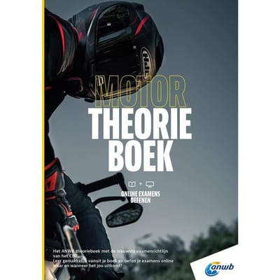 Motor - Theorieboek+Online Examens Oefenen Rijbewijs A - Anwb Rijopleiding - ANWB