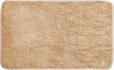 Badmat Antislip - Douchemat Vloerkleed - Badkamer Keuken Entree - Zeer Absorberend - 50x80 cm - Beige