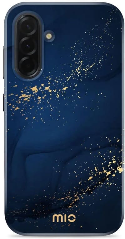 MIO by Mobilize Hoesje | Geschikt voor Samsung Galaxy A36 / A56 | Compatibel met MagSafe | Hard Shell Back Cover | Midnight Sparkle