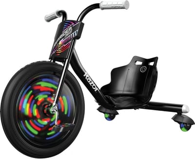 Drift Trike met 360 Graden Stuntbesturing en Bewegingsgeactiveerde LED Verlichting