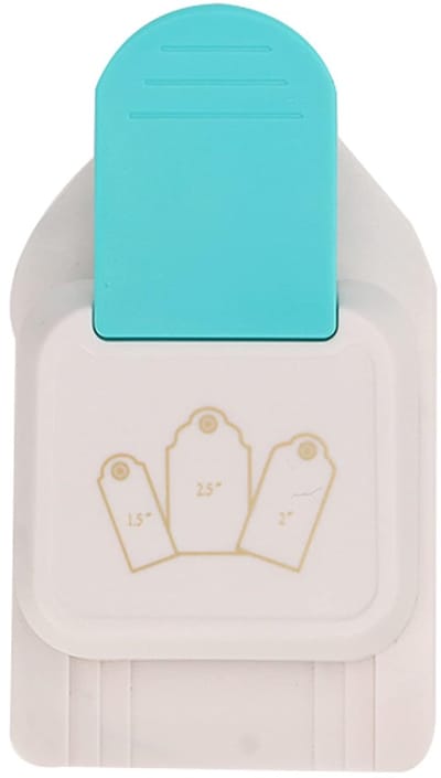 Papieren Hoekafronder - Label Stans - Labels Maken - Arbeidsbesparend Handvat - Snijdt 0.4mm - Boog
