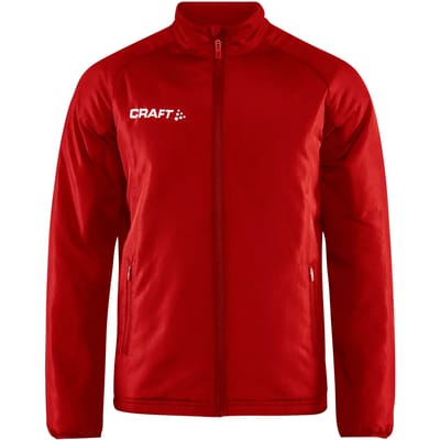 Craft Jacket Warm Jr 1909085 - Bright Red - 122/128