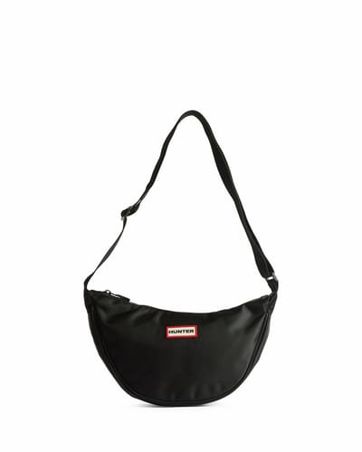 Hunter - Claymorie Nylon Sling - Unisex - Tassen - Zwart