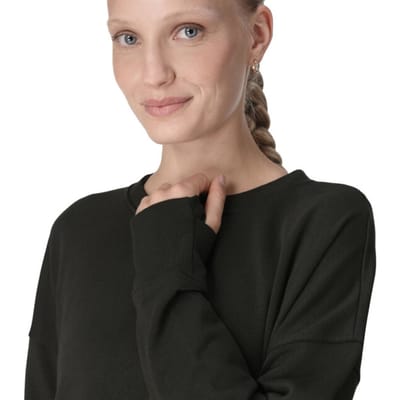 Sweaty Betty After Class Longline Sweatshirt GROEN - Maat M