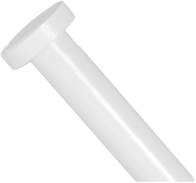 Gordijnroede zonder boren - Spantang raam - Gordijnen ophangen - Verstelbaar aluminium - 50-280 cm - Wit