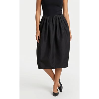 & Other Stories Jill Baloon Skirt Black Maat: 32 | Midi Rokken Outlet | Dames | Zwart