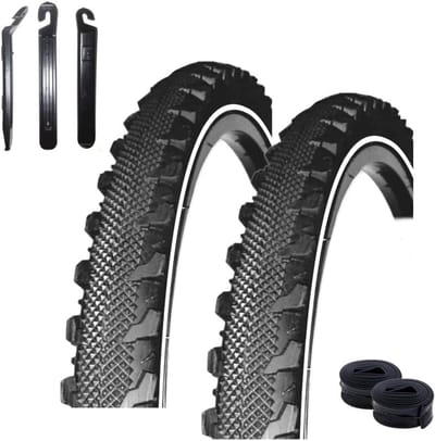 2x Fietsband 24 Inch met Anti-lek Bescherming en Binnenbanden