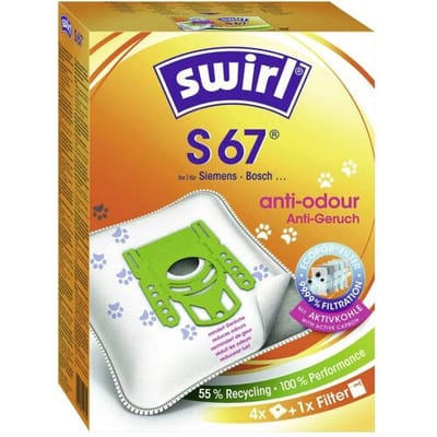 Swirl S 67 XL Vorteilspack EcoPor® Stofzuigerzak 1 stuk(s)