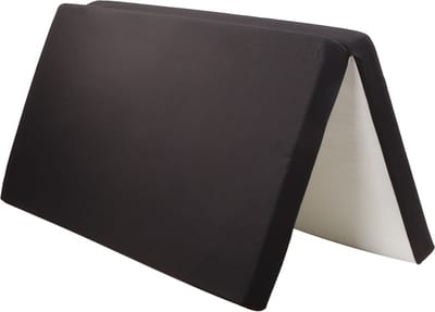 MamaLoes Tommy Zwart Opvouwbaar Boxmatras in Tas 88 x 88 cm