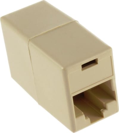 LOGILINK - RJ45 koppellaar om 2 UTP kabels met elkaar te verbinden