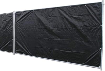 Waterdicht Bouwhekzeil 176 x 341 cm - Hoogwaardig Privacyzeil voor Binnen en Buiten