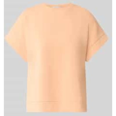 T-shirt met elastische boorden