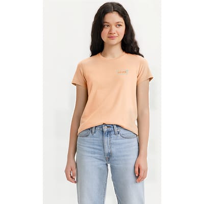 Levi's The T-shirt Pink Maat: XS | Tops Outlet | Dames | Roze