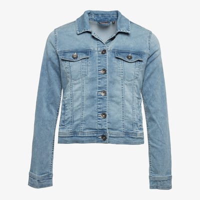 TwoDay dames spijkerjas blauw - Maat M