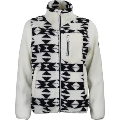 Dames fleece met rits en borstzak Peak Mountain Sherpa 350G