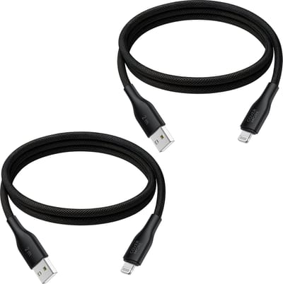 Usb kabels geschikt voor iPhone en iPad - 2 meter - Oplaadkabel - Geschikt voor usb naar Lightning - Oplader 14, 13, 12, 11, x, 8, 7 plus air pro max