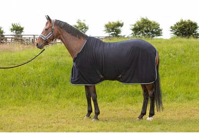 HARRY'S HORSE COOLERDEKEN LIGHTWEIGHT CORDUROY Donkerblauw