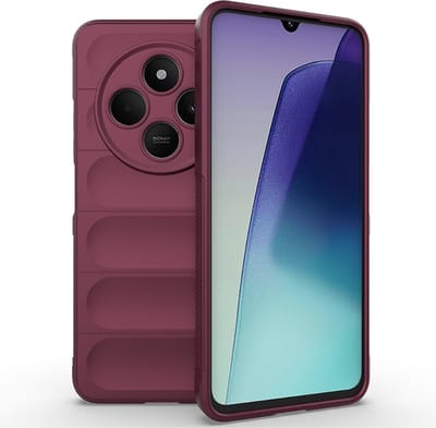 Coverup Hoesje - Geschikt voor Xiaomi Redmi 14C Hoesje - Coverup Hands-On Rugged Back Cover - Bordeaux