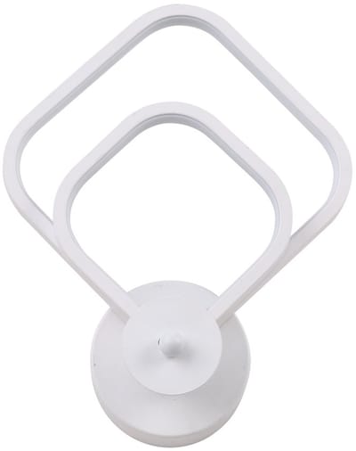 Wandlamp LED Design Wit Vierkant - Scaldare Ischia