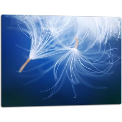 TMK ArtDeko - Snijplank - Glas - 52x40cm - Kleurige Bloemen - Veilig en Duurzaam
