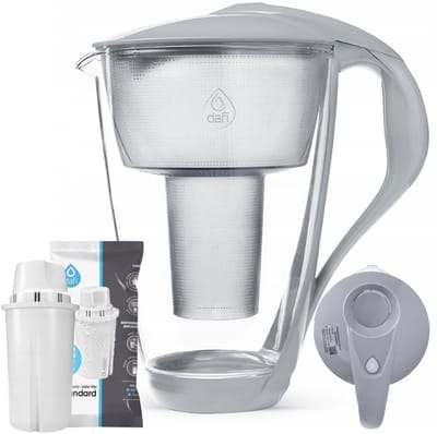 Dafi Glazen Waterfilterkan 2L met LED Indicator & Classic Filter